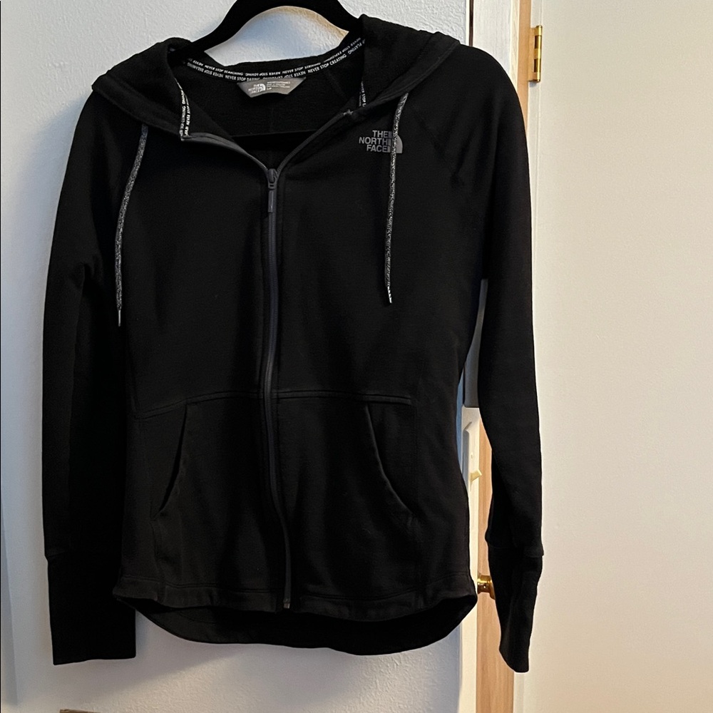 The North Face Women's Classic Black Zip-Up Hoodie